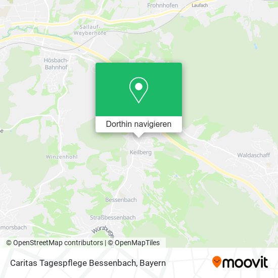 Caritas Tagespflege Bessenbach Karte