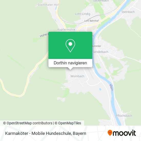 Karmaköter - Mobile Hundeschule Karte