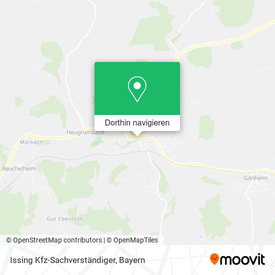 Issing Kfz-Sachverständiger Karte