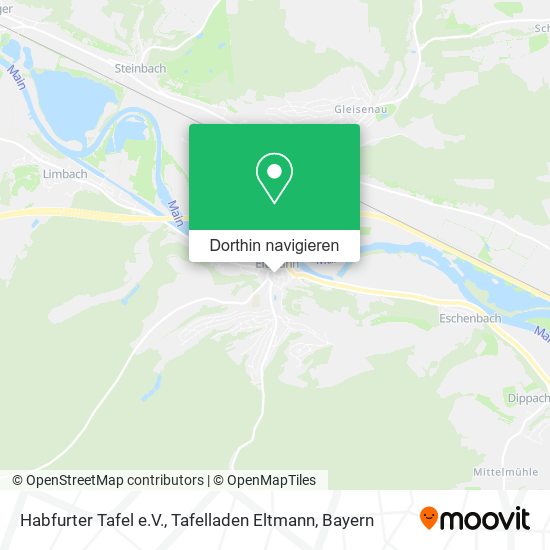 Habfurter Tafel e.V., Tafelladen Eltmann Karte