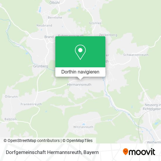 Dorfgemeinschaft Hermannsreuth Karte