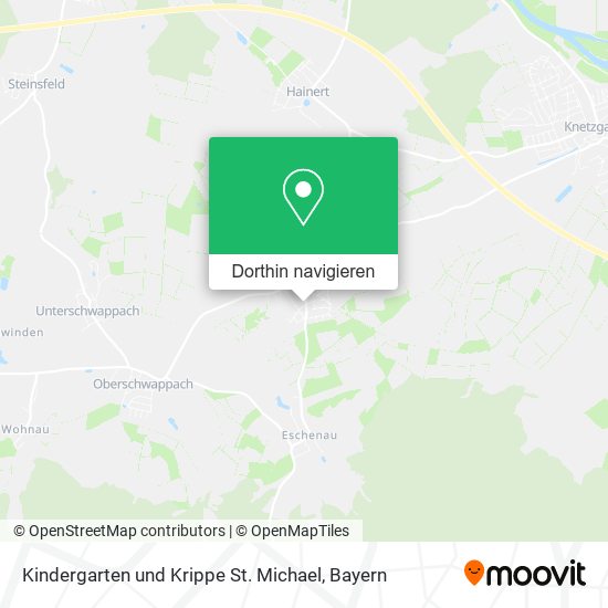 Kindergarten und Krippe St. Michael Karte