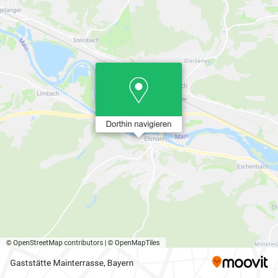Gaststätte Mainterrasse Karte