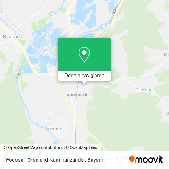 Focosa - Ofen und Kaminanzünder Karte