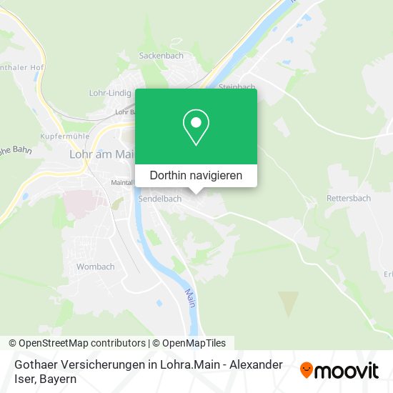 Gothaer Versicherungen in Lohra.Main - Alexander Iser Karte
