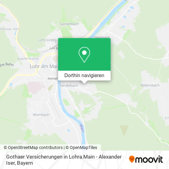 Gothaer Versicherungen in Lohra.Main - Alexander Iser Karte