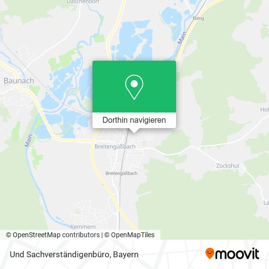 Und Sachverständigenbüro Karte