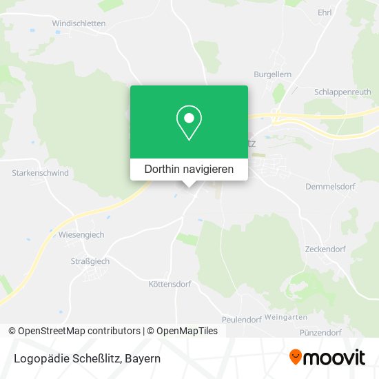 Logopädie Scheßlitz Karte