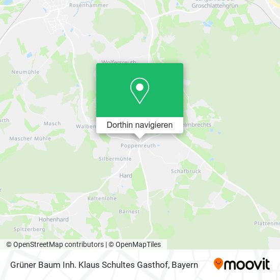 Grüner Baum Inh. Klaus Schultes Gasthof Karte