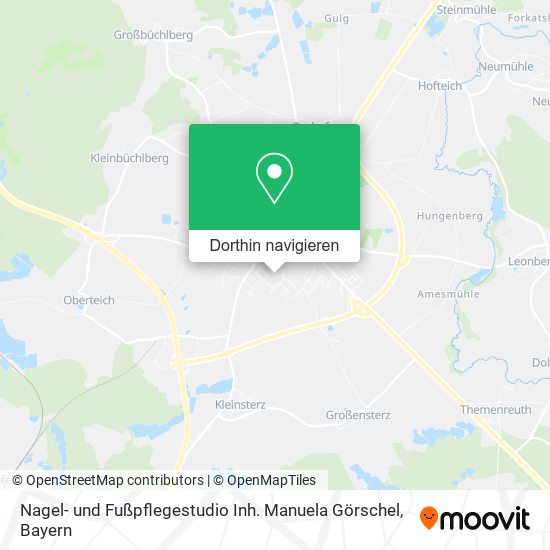 Nagel- und Fußpflegestudio Inh. Manuela Görschel Karte