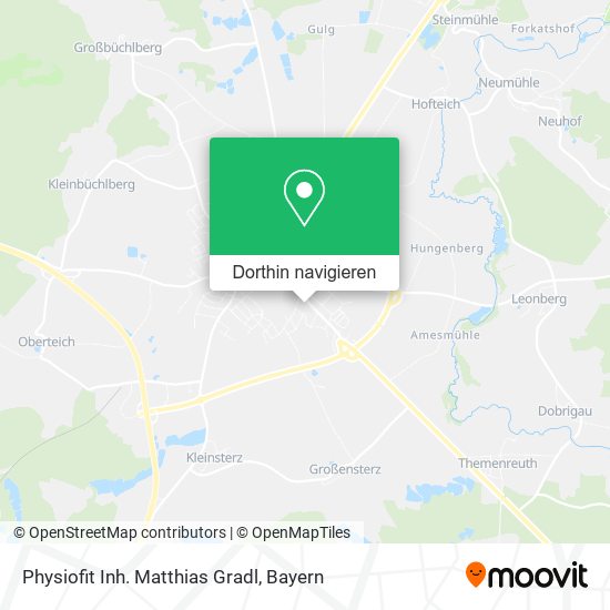 Physiofit Inh. Matthias Gradl Karte
