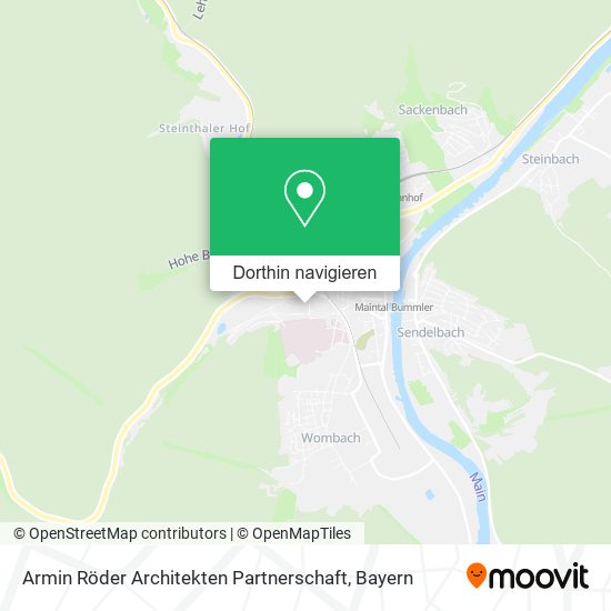Armin Röder Architekten Partnerschaft Karte