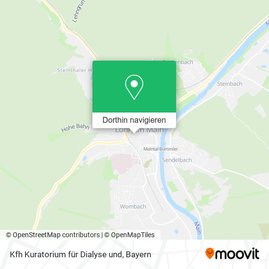 Kfh Kuratorium für Dialyse und Karte
