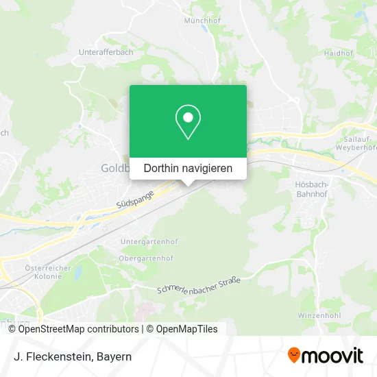 J. Fleckenstein Karte