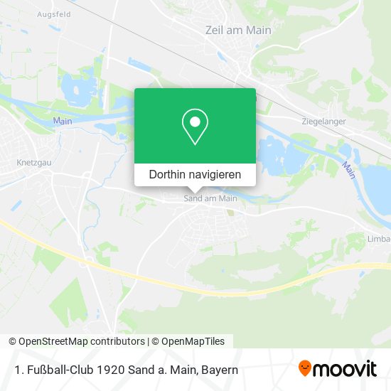 1. Fußball-Club 1920 Sand a. Main Karte