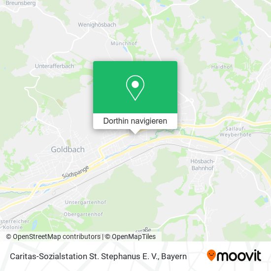 Caritas-Sozialstation St. Stephanus E. V. Karte