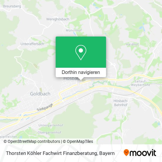 Thorsten Köhler Fachwirt Finanzberatung Karte