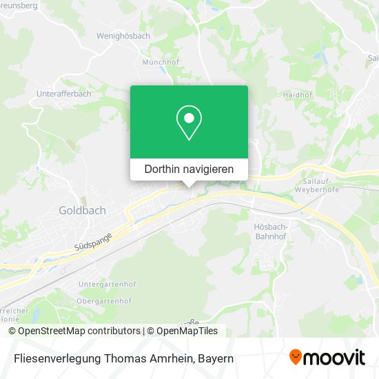 Fliesenverlegung Thomas Amrhein Karte