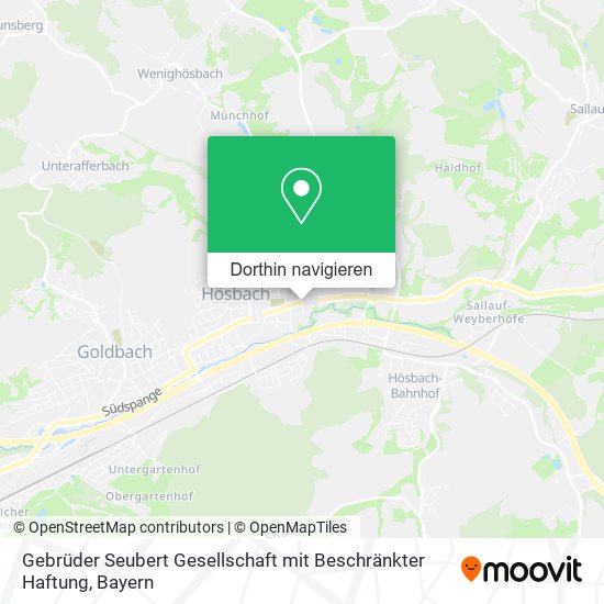 Gebrüder Seubert Gesellschaft mit Beschränkter Haftung Karte
