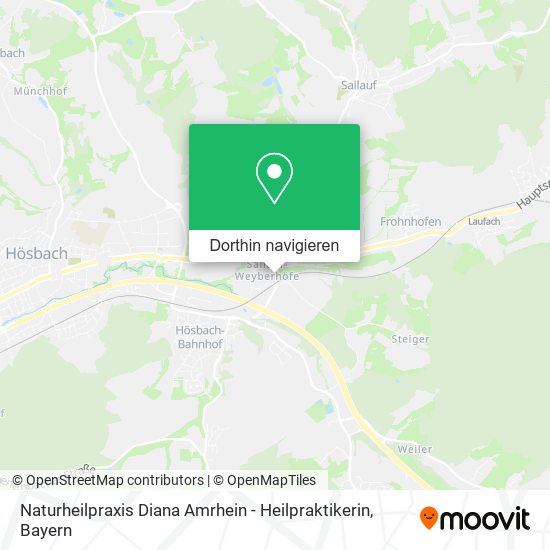 Naturheilpraxis Diana Amrhein - Heilpraktikerin Karte