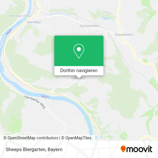 Sheeps Biergarten Karte