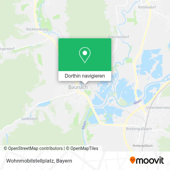 Wohnmobilstellplatz Karte