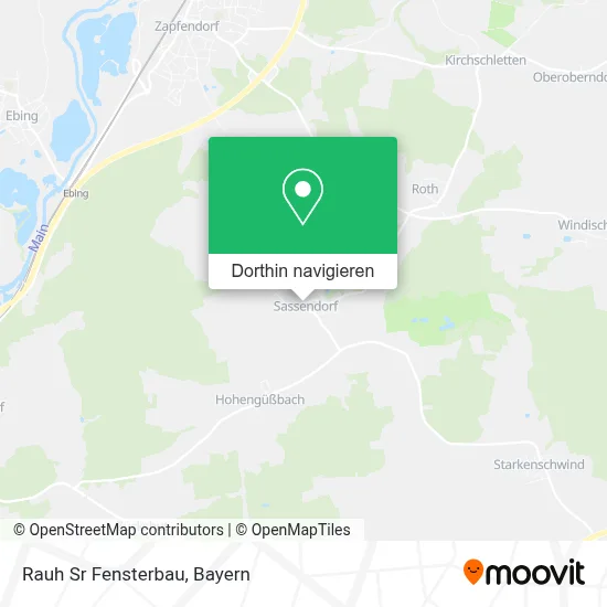 Rauh Sr Fensterbau Karte