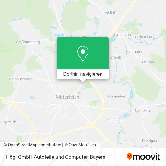 Högl GmbH Autoteile und Computer Karte