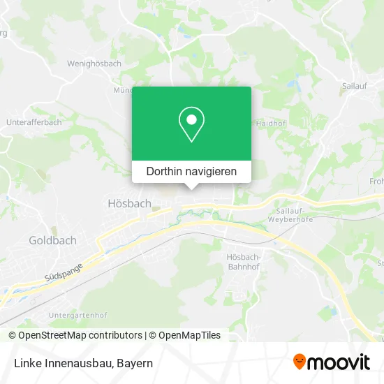 Linke Innenausbau Karte