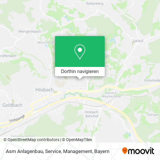 Asm Anlagenbau, Service, Management Karte