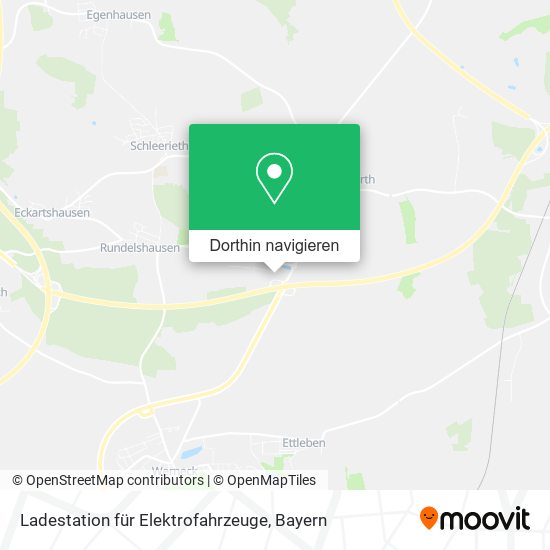 Ladestation für Elektrofahrzeuge Karte