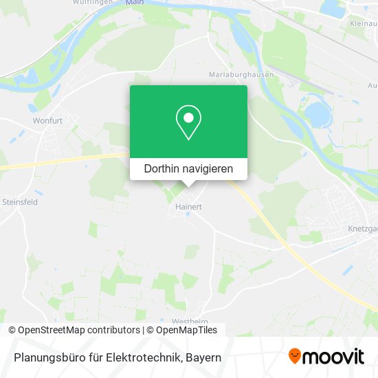 Planungsbüro für Elektrotechnik Karte