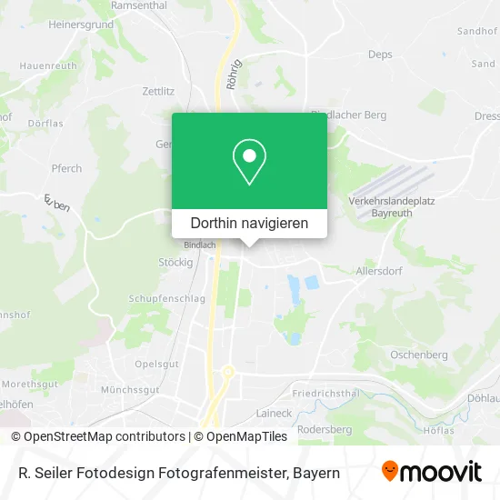 R. Seiler Fotodesign Fotografenmeister Karte