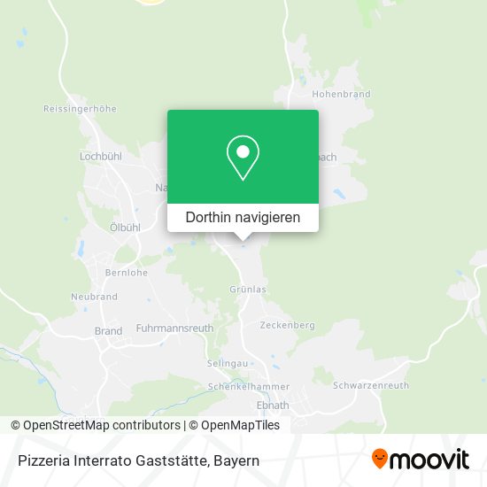 Pizzeria Interrato Gaststätte Karte
