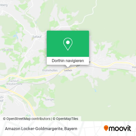 Amazon Locker-Goldmargerite Karte