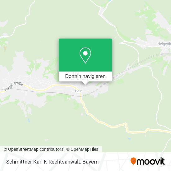 Schmittner Karl F. Rechtsanwalt Karte