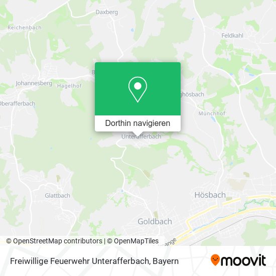 Freiwillige Feuerwehr Unterafferbach Karte