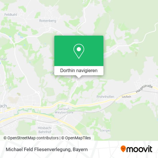 Michael Feld Fliesenverlegung Karte