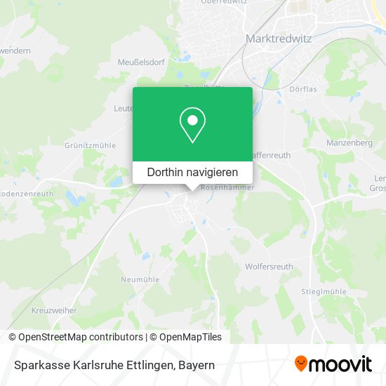 Sparkasse Karlsruhe Ettlingen Karte
