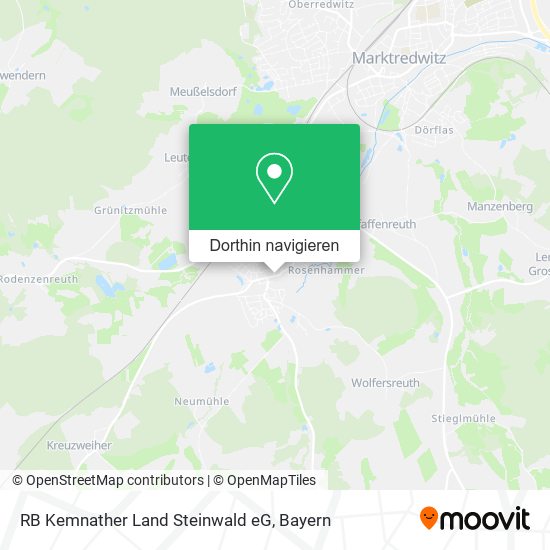 RB Kemnather Land Steinwald eG Karte