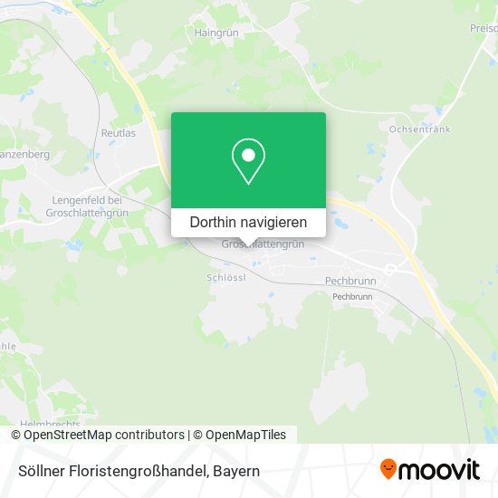 Söllner Floristengroßhandel Karte