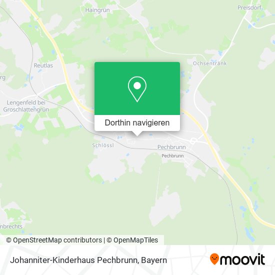 Johanniter-Kinderhaus Pechbrunn Karte
