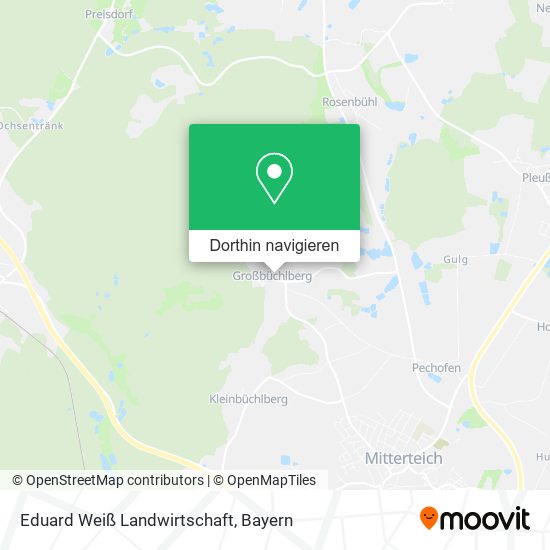 Eduard Weiß Landwirtschaft Karte