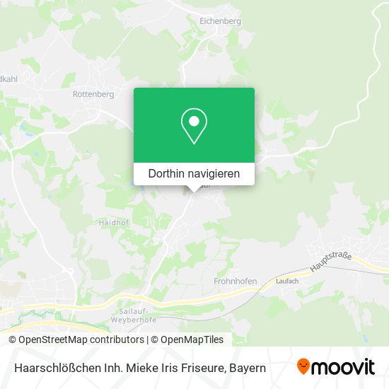 Haarschlößchen Inh. Mieke Iris Friseure Karte