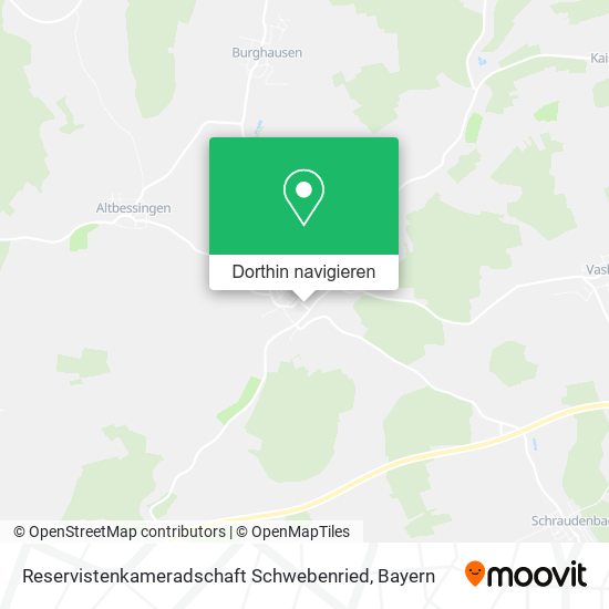 Reservistenkameradschaft Schwebenried Karte