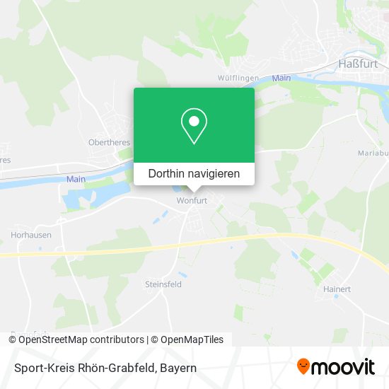 Sport-Kreis Rhön-Grabfeld Karte
