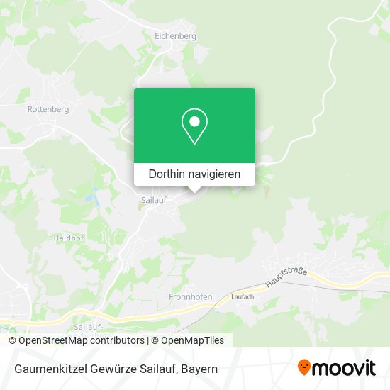 Gaumenkitzel Gewürze Sailauf Karte