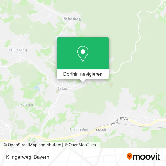Klingerweg Karte