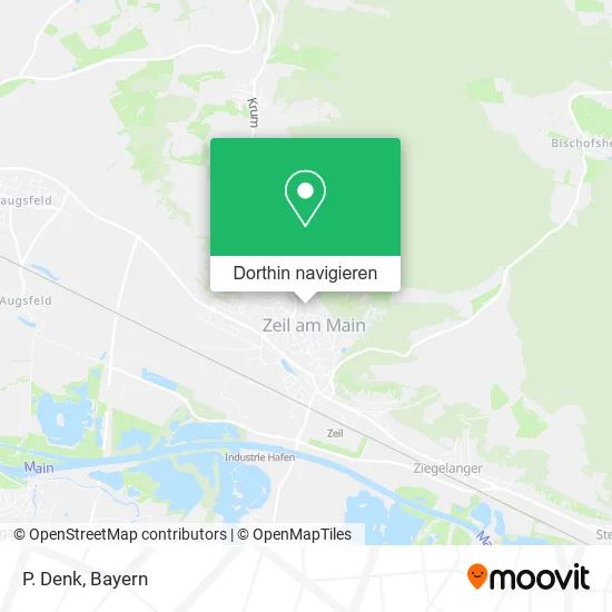 P. Denk Karte