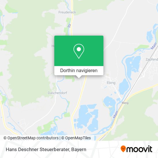 Hans Deschner Steuerberater Karte